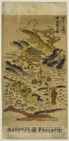 Summer: Planting Rice (Natsu: taue no zu), No. 2 from the series "The Four Seasons of Farmers (Shiki no hyakusho)"