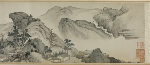 Recluse Dwellings in the Autumn Mountains