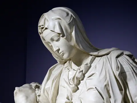 Plaster cast of the Pieta of Michelangelo, Museo dell'Opera del Duomo, Florence, 223886