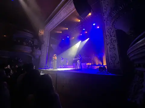 Raye performing at Thalia Hall in Chicago in 2024 IMG 6546