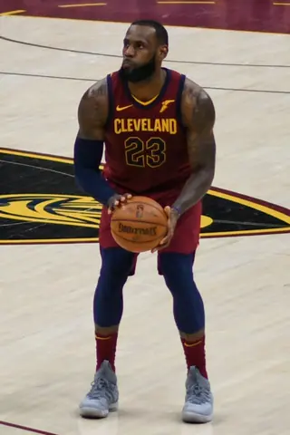 LeBron James with Cleveland 2018