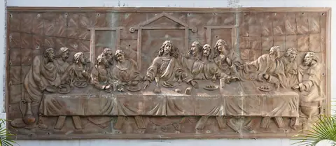 Last Supper Mural Thomas Mount Chennai Aug22 A7C 02287