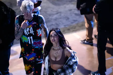 Machine Gun Kelly and Megan Fox