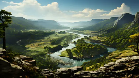 New_River_Gorge_-_TV_Art