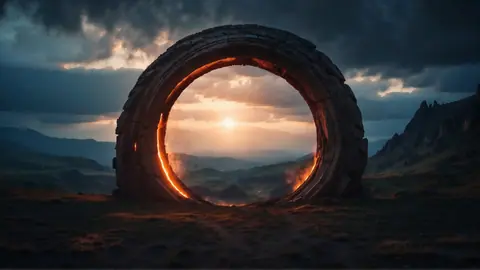 Portal to Otherworldly Horizons - backiee