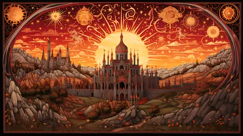 The_Chivalrous_Sunset_-_TV_Art
