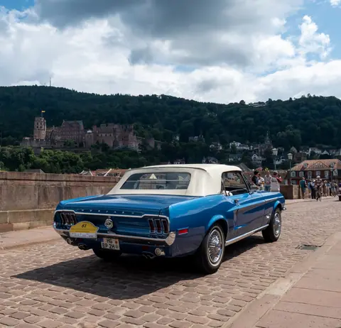 Ford Mustang, ADAC Deutschland Klassik 2025, Heidelberg (20250726-P1048809)