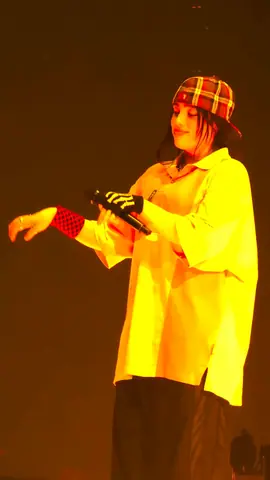 Billie Eilish during a show in Inglewood (Dec 2024; 3)