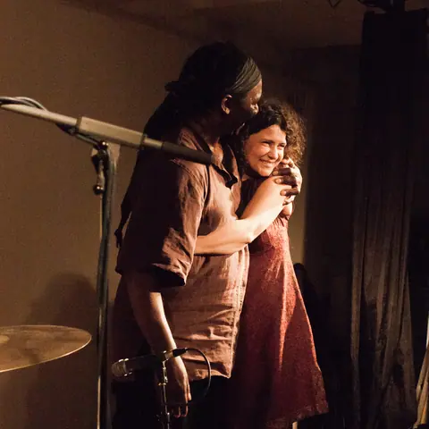 Iva Bittová and Hamid Drake 05