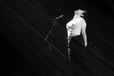 Mitski at the Moda Center in Portland 01