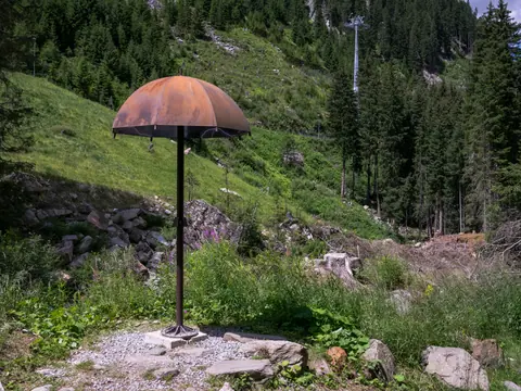 Ischgl - Walk of Lyrics - Umbrella 01