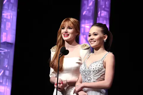 Bella Thorne and Kelli Berglund Movieguide Awards